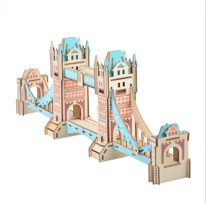 Wooden 3D Puzzle Tower Bridge