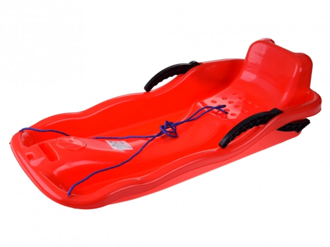 Ergonomic Plastic Sled with Rope