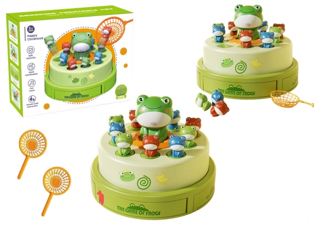 Jumping Frogs Game with Lights and Sounds