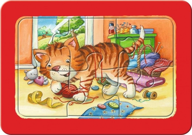 RAVENSBURGER My First Puzzle Animal Friends 3x6 Pieces