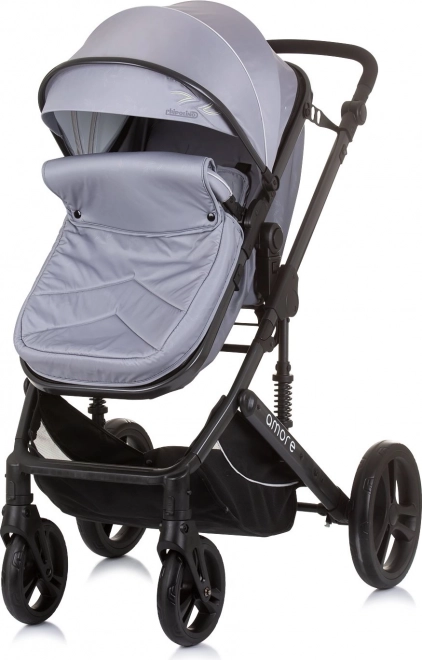 Chipolino stroller Amore 2-in-1 Jungle – Ash Grey