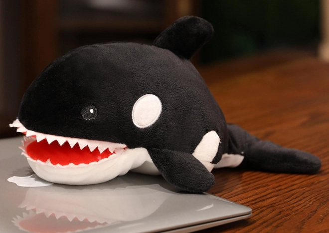 Plush Oceanic Orca Puppet