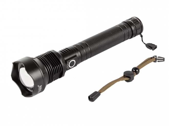 Military Tactical Flashlight with Cree LED XHP90 by Bailong