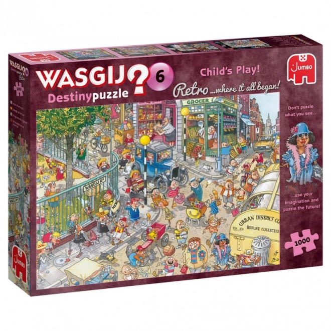 Jumbo Puzzle Wasgij Destiny Kids Fun 1000 Pieces