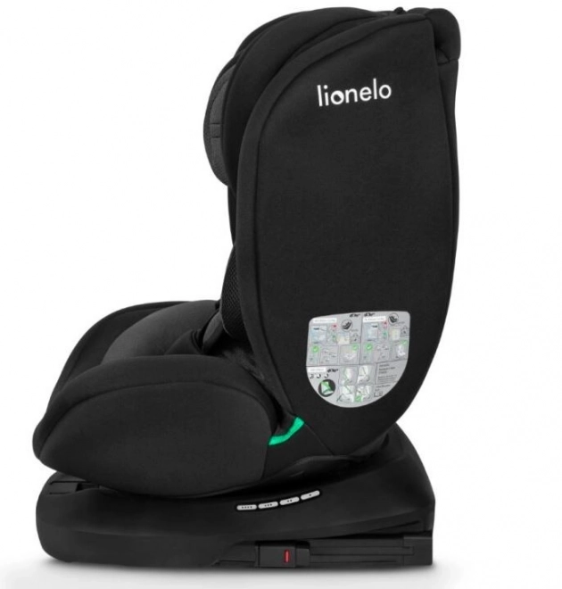 Lionelo Rotating Car Seat Bastiaan i-Size 40-150 cm Black Grey – Black Gray