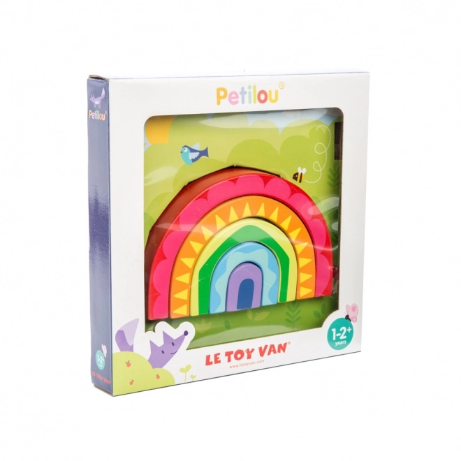 Le toy van rainbow puzzle