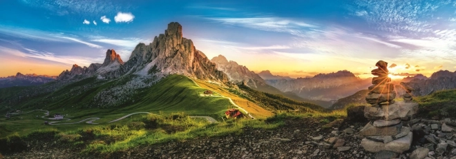 Trefl Panoramic Puzzle Passo di Giau Dolomites 1000 Pieces