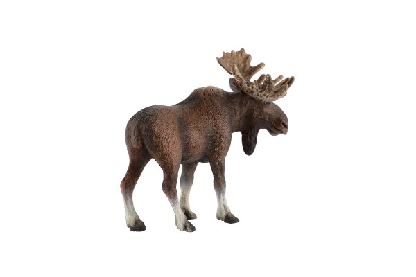 European Moose Plastic Toy 13cm in Bag