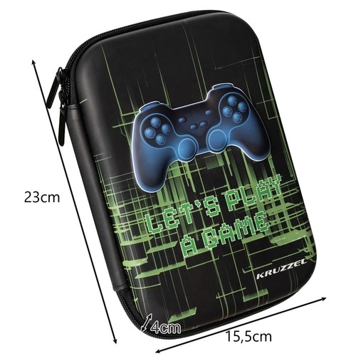 Foldable Pencil Case with Gaming Pad Design