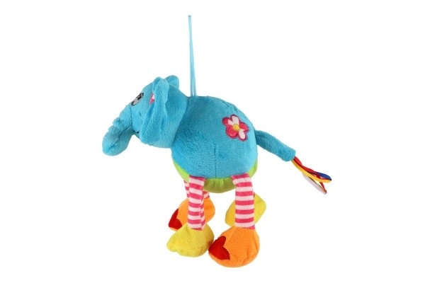 Colorful Plush Elephant 17cm