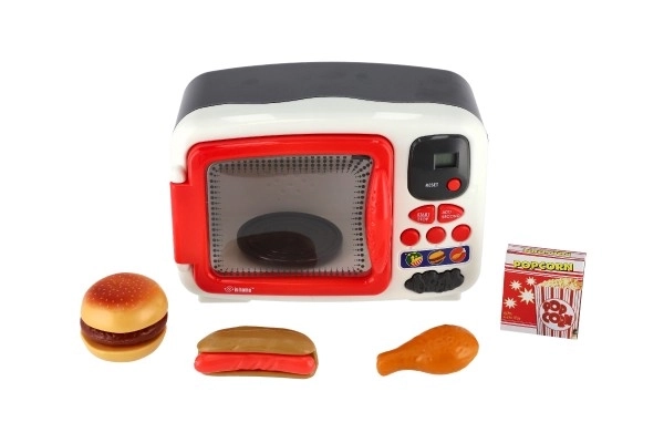 Electronic Plastic Microwave with Accessories