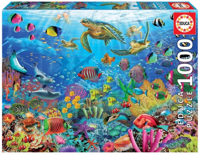 Educa Tropical Fantasy Turtles Puzzle 1000 Pieces