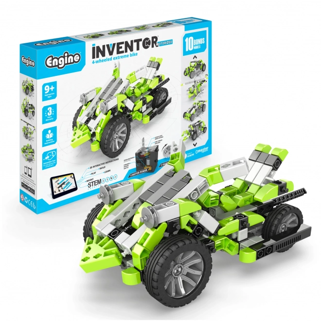 Engino Inventor Mechanics Quad Extreme Construction Set