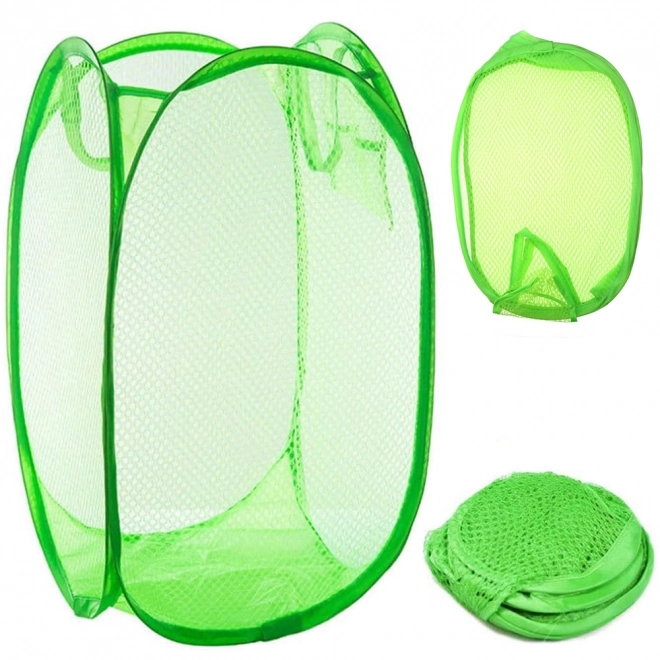 Foldable Laundry Basket and Toy Holder