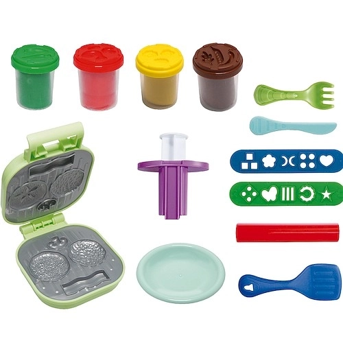 Play Dough Burger Set