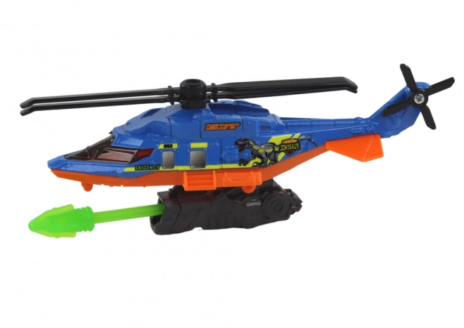 Dino Park Helicopter Play Set