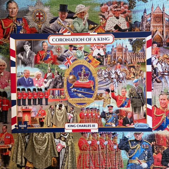 Coronation of the King 1000 Piece Puzzle