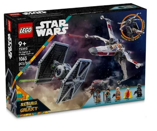 Tie Fighter and X-Wing Combo Set