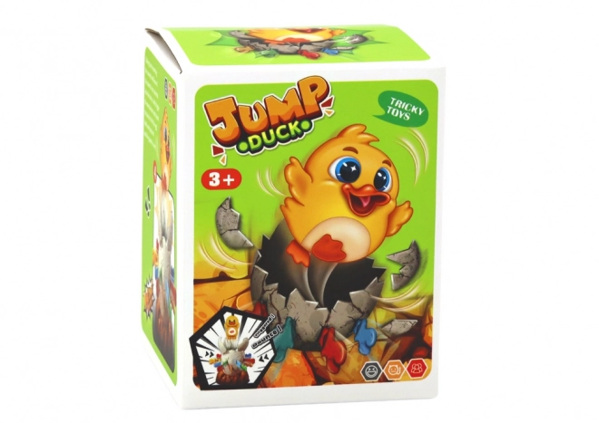 Interactive Jumping Chicken Game with Eggs and Sticks