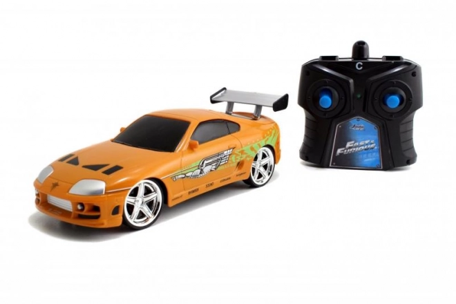 Fast and Furious Remote Control Car Brian's Toyota Supra 1:24