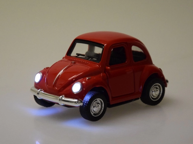 Metal Car with Opening Doors and Light Sound Features