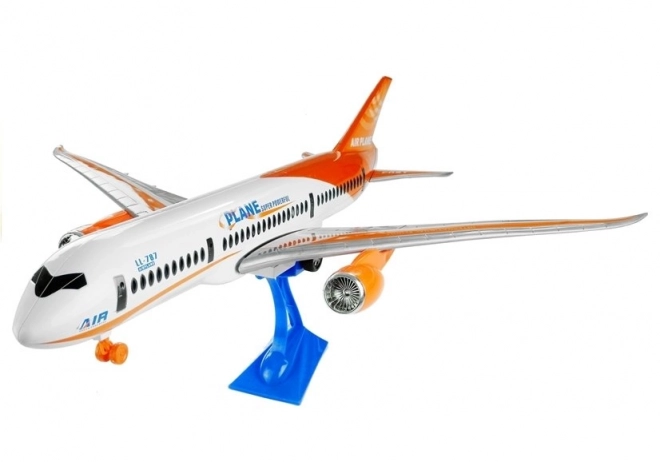 Passenger Airplane Toy with Stand