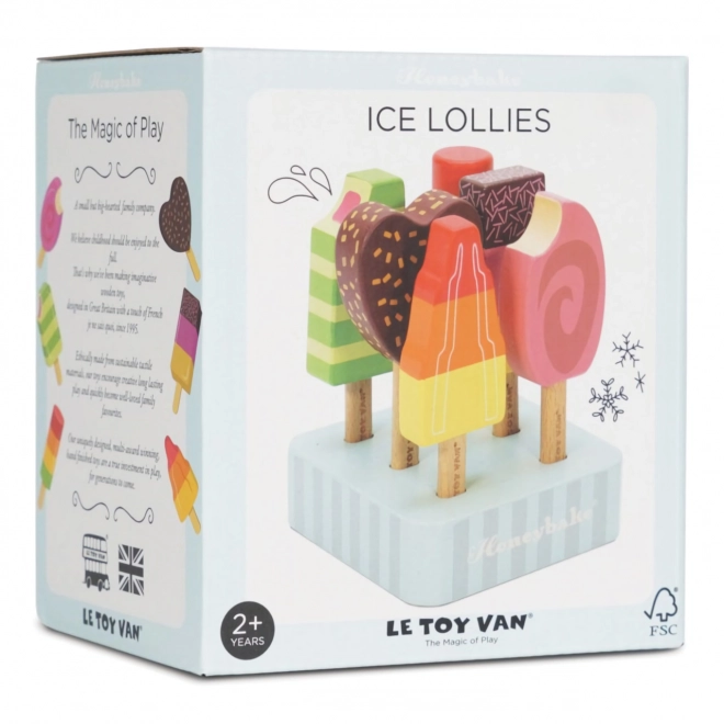 Ice Cream Popsicle Set for Kids