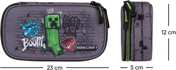 School Pencil Case Baagl Skate Minecraft TNT