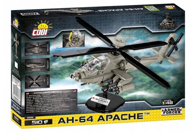 Cobi Armed Forces AH-64 Apache Model