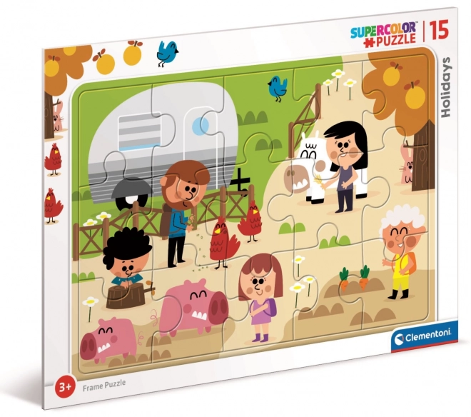 Clementoni winter holiday puzzle for kids