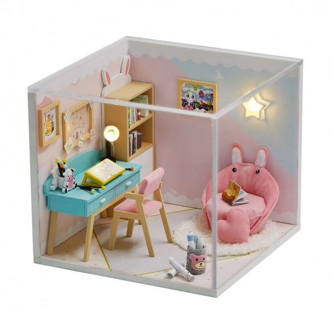 2Kids Toys Miniature Dollhouse Study Room