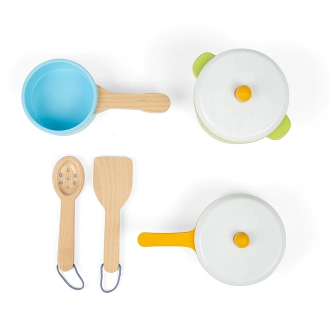 Bigjigs Toys Wooden Children's Cooking Set