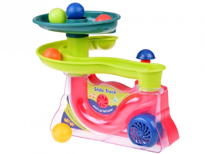 Musical Ball Drop Track Toy