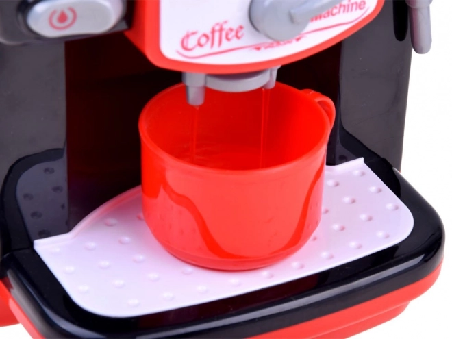 interactive coffee machine for kids with sounds