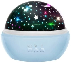 Night Light Projector - Starry Sky & Ocean Depth – Blue