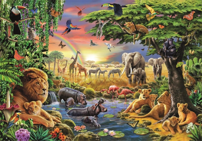 Clementoni African Encounter Puzzle 2000 Pieces