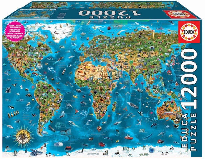 Educa World Wonders Puzzle 12000 Pieces