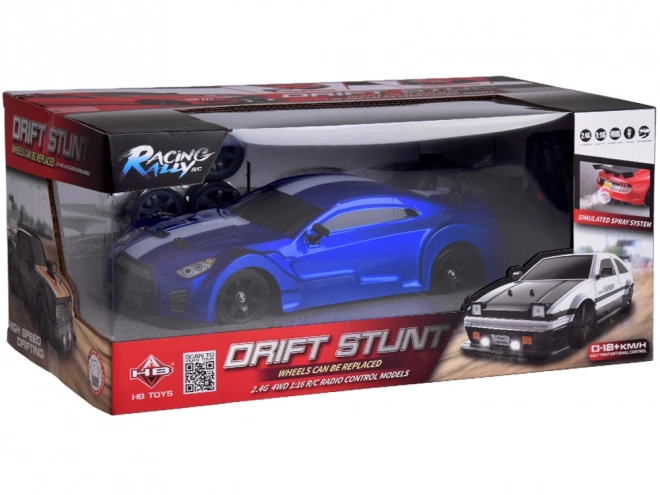 Remote Control RC Drift Car 4x4 with Smoke Effect and LED Lights