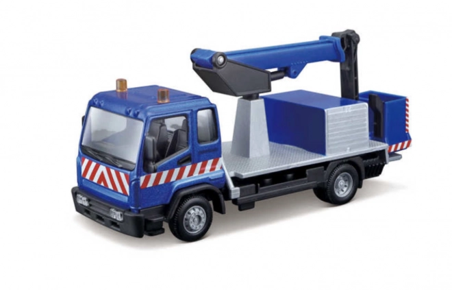 Bburago Service Truck with Platform Model 1:43