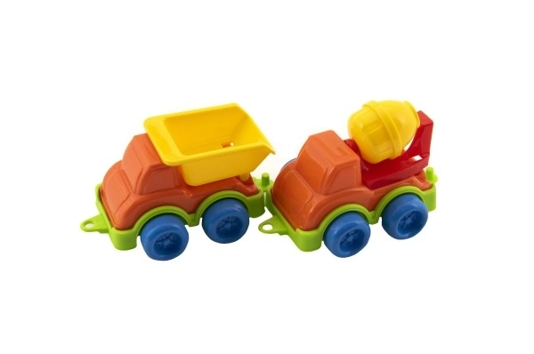 Plastic Mini Vehicle Set