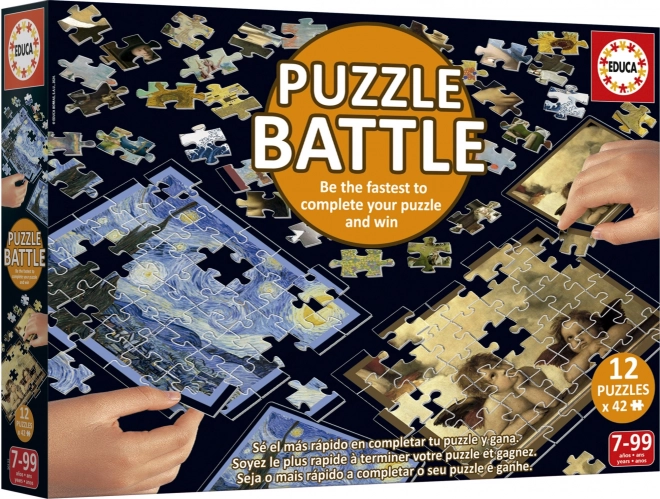 Educa art battle puzzle challenge