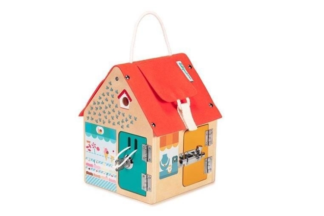 Lilliputiens Wooden House with Locks