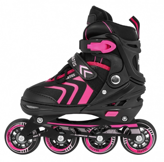 4-in-1 Kids Skates Rollers Ice Skates Pink Size 29-33