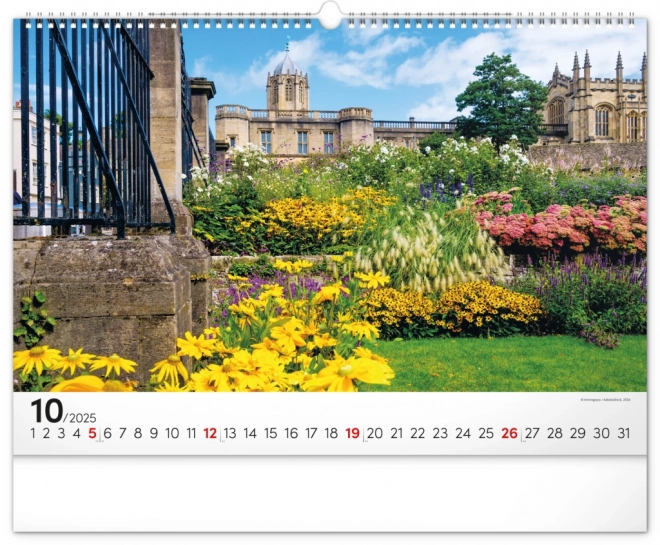 Garden Wall Calendar 2025