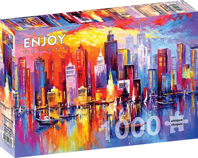 Enjoy New York Evening Puzzle 1000 Pieces