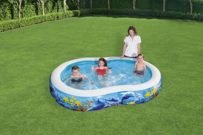 Inflatable Ocean Depths Pool for Kids