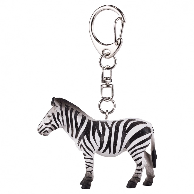 Mojo zebra keychain