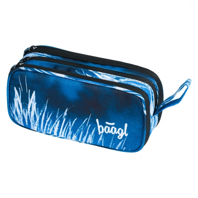 Baagl Student Pencil Case Steel