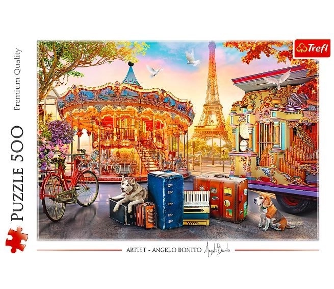 Trefl Puzzle Vacation in Paris 500 Pieces