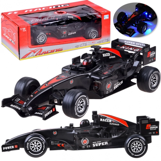 Racing Formula Car with Sound and Light – Black